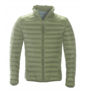 Куртка SCHOTT Nylon Ultra Light Down Filled Silverado Jacket Stand Collar 9510D OLIVE