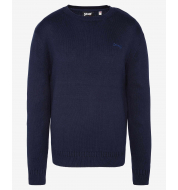 Свитер Schott CREW NECK SWEATER PLCARL2 NAVY