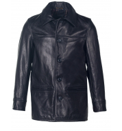 Пальто кожа SCHOTT Men's Leather Jacket 533US BLK
