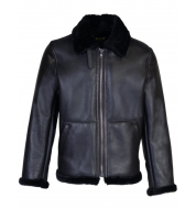 Куртка Schott Men's Sheepskin B3 Jacket BLK