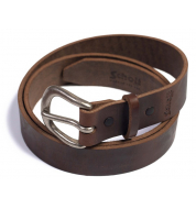 Ремень кожаный SCHOTT Horween Steerhide Belt BRN