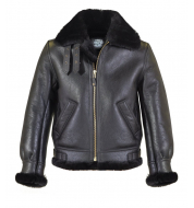 Куртка SCHOTT Classic B-3 Sheepskin Leather Bomber Jacket 257S EBONY