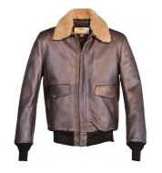 Куртка Schott Cowhide Bomber Jacket 594 BROWN