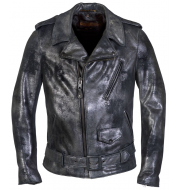 Куртка SCHOTT Rogue - Mens Leather Jacket  P633 Gun
