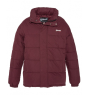 Куртка SCHOTT Oversized puffer jacket NEBRASKA Bordeaux