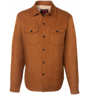 Рубашка SCHOTT Wool Blend Faux Sherpa Lined CPO Shirt COYOTE