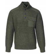 Свитер SCHOTT Men's Stand Up Neck Wool Sweater SW1822 OLIVE