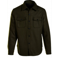 Рубашка SCHOTT Wool Blend Quilt Lined CPO Shirt OLIVE