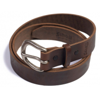 Ремень кожаный SCHOTT Horween Steerhide Belt BRN