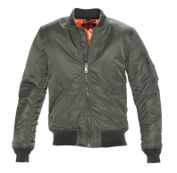 Куртка Schott Nylon Flight Jacket MA-1 SAGE 9628