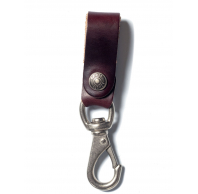 Брелок Keychain With Schott Logo BURGUNDY