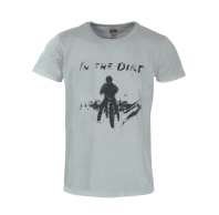 Футболка SCHOTT Dirt T-Shirt LIGHT GREY