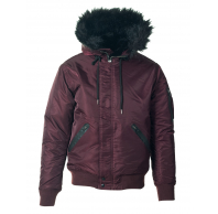 Куртка SCHOTT Flight Satin N-2B Jacket BURGUNDY