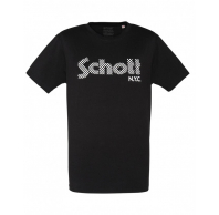 Футболка SCHOTT Crew neck T-shirt TSLOGO Black racing