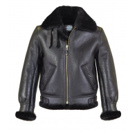 Куртка SCHOTT Classic B-3 Sheepskin Leather Bomber Jacket 257S EBONY